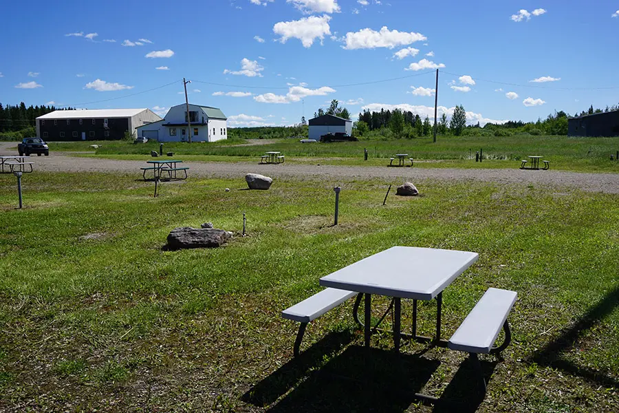 Violet Grove Picnic Tables